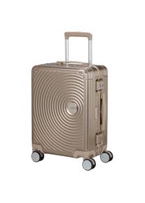 American Tourister Hartschalen-Trolley &raquo;SOUNDBOX ALU, verschiedene Gr&ouml;&szlig;en und Farben&laquo; 39 l 4 Rollen Hartschalen-Koffer zwei TSA-Schl&ouml;sser Aluminium-