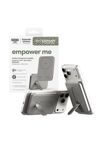 empower by PanzerGlass Powerbank &raquo;empower Bank 5000 mAh mit Spin Stand&laquo; empower Bank Spin Stand/5000mAh/Titanium