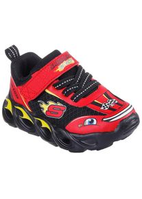 Skechers Sneaker &raquo;Hot Lights: Thermo Flash - Wheel Buddies&laquo; Blinkschuh, Klettschuh im Hot Lights Design mit Automotiv schwarz, Gr&ouml;&szlig;e 24