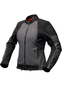 Modeka Muva, textile jacket waterproof women , color: Dark Grey/Black , size: 44