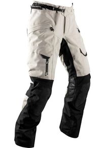 Leatt Adventure DriTour 5.5 V26, textile pants waterproof unisex , color: Light Grey/Black , size: XL