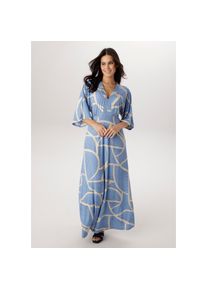 Aniston SELECTED Maxikleid mit weiten, 3/4-langen &Auml;rmeln - NEUE KOLLEKTION