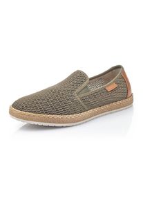 Rieker Espadrille mit luftdurchl&auml;ssiger Perforation gr&uuml;n, Gr&ouml;&szlig;e 43