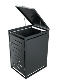 Juskys F&eacute;m szem&eacute;tt&aacute;rol&oacute; fed&eacute;l 66 &times; 119 &times; 80 cm