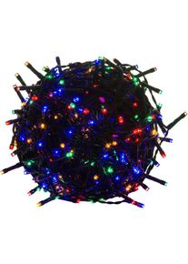 VOLTRONIC&reg; F&eacute;nyf&uuml;z&eacute;r 5 m 50 LED sz&iacute;nes z&ouml;ld k&aacute;bel