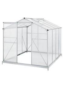 Juskys Kerti &uuml;vegh&aacute;z 4,75 m&sup2; alum&iacute;nium szerkezettel &eacute;s alapoz&aacute;ssal