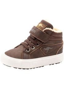 Kangaroos Sneaker &raquo;Kavu III&laquo; Warmfutter, Rei&szlig;verschluss,Winterschuhe, Schn&uuml;rboots, Sneakerboots braun, Gr&ouml;&szlig;e 28
