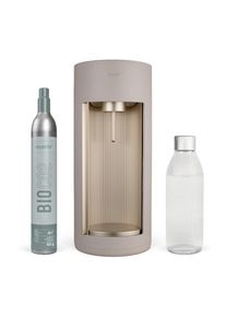 MYSODA Wassersprudler, Creme, Metall, Kunststoff, Holzwerkstoff, 44.4 cm, Geschirr, Wasseraufbereitung, Wassersprudler