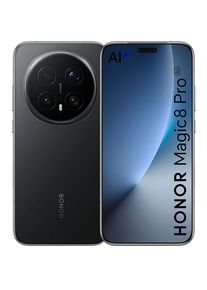 Honor, Smartphone &raquo;Magic8 Pro 12+512GB&laquo; Schwarz, Schwarz, Fortschrittliche KI: Mit KI-Anwendungen und der neuen KI-Taste kann das Honor Magic8 Pro 