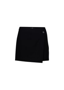 Zero, Damen, Hosenrock &raquo;Hosenrock mit Wickeloptik&laquo;, Black Beauty, 34, Passform: Figurbetont