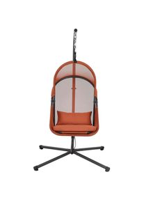 siena GARDEN, H&auml;ngesessel &raquo;YOBAYA&laquo; Korb platzsparend faltbar, relaxed red, relaxed red