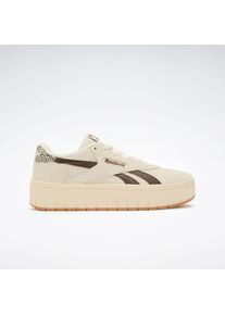 Reebok CLASSIC, Damen, Sneaker &raquo;REEBOK COURT ADVANCE SURGE&laquo; mit Animal-Print/ Cheetah-Optik, CHALK/CHALK/UNEARTHED BROWN, 42, Bequemer Sneaker von 