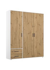 Rauch, Dreht&uuml;renschrank &raquo;Kleiderschrank Schrank Garderobe W&auml;scheschrank VOYAGER&laquo; in 3 verschiedenen Ausstattungen BASIC/CLASSIC/PREMIUM, mit 2 