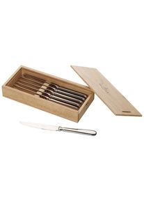 Villeroy & Boch Villeroy & Boch, Besteck-Set &raquo;Pizza- & Steakmesser Oscar 6er Set silber&laquo;, silber, 6 tlg., silber