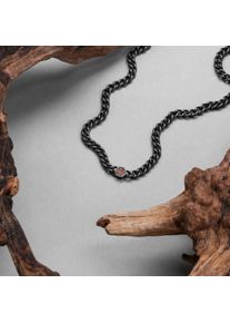 Holzkern Necklaces Men Antique Silver and Walnut