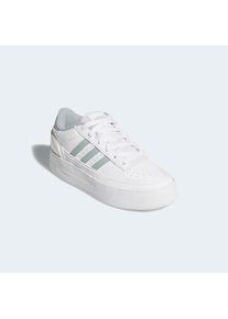 adidas Sportswear, Unisex, Sneaker Ballerinas &raquo;TURNAROUND KIDS&laquo; f&uuml;r Kinder & Jugendliche, Cloud White/Wonder Sage/Ftwr White, 40, Mit dieser Plateau-