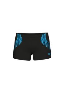 arena, Herren, Badehose &raquo;MEN'S arena OPENINGS SWIM SHORT&laquo; mit UV-Schutz UPF50+, atmungsaktiv, schnelltrocknend, BLACK-TURQUO, 4 (S) - N-Gr, Badehose 