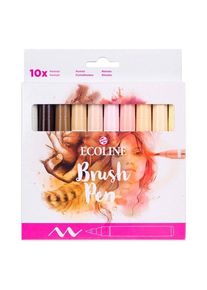 Bruynzeel Ecoline Brush Pen set Portrait 10 Colors