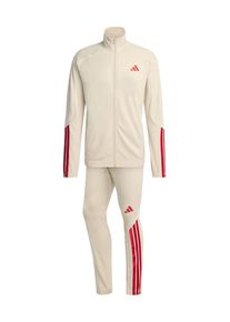 adidas Sportswear Tr&eacute;ningov&yacute; komplet 'STADIUM' Muži nebielen&aacute; / červen&aacute; S