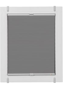 Plissee SUNLINES "Start-up Style Honeycomb", bunt (grau, silberfarben, silberfarben), B:78cm H:85cm, Obermaterial: 100% Polyester, Plissees, Plissee, verspannt mit Simply-Fix Klemmtr&auml;ger, Wabenplissee, nach Ma&szlig;