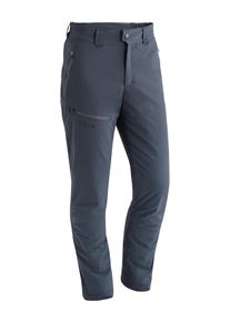 Outdoorhose Maier Sports "Nil Wool", Herren, Gr. 54, Normalgr&ouml;&szlig;en, grau, 85% Polyamid, 15% Elasthan, Hosen Outdoorhose, Herren Winter Wanderhose, Funktionshose mit Wollwattierung