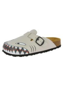 Clog Lico "Clog Bioline Clog Kids", Jungen, Gr. 38, grau, Synthetik, Schuhe Clog