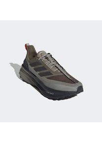 Laufschuh adidas Performance "ULTRABOOST 5 TR", Herren, Gr. 46,5, braun (silber pebble, core schwarz, impact orange), Synthetik, Textil, Schuhe Laufschuh