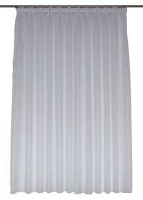 Gardine WIRTH "Gerty", wei&szlig;, B:500cm H:245cm, Sabl&eacute;, Polyester, Gardinen, Gardine, Store