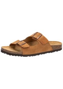 Pantolette Lico "Pantolette Alvaro", Herren, Gr. 36, braun, Leder, Schuhe Pantolette