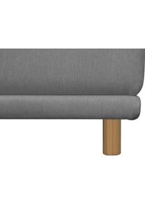 2-Sitzer OTTO HOME "Maroon", grau, B:200cm H:82cm T:96cm, Struktur grob ( 100% POLYPROPYLEN;Struktur fein ( 100% Polyester);Struktur (100% Polyester), Sofas, 2-Sitzer, in skandinavischem Design, mit losen Kissen
