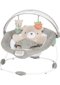 Babyschaukel Ingenuity "InLighten Bouncer&trade; - Nate&trade;", Baby, grau, Kunststoff, Metall, Stoff, Babywippen Babyschaukel, mit Licht und Sound