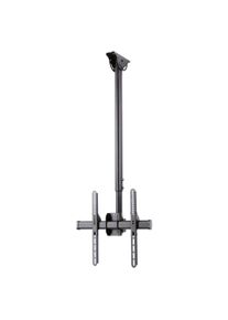 Hama TV-Deckenhalterung "TV Deckenhalterung Halter 81-165 cm 32 -65 Zoll Neig- u. schwenkbar", schwarz, B:31,3cm H:14,7cm T:94cm, Ger&auml;tehalterungen, TV-Deckenhalterung