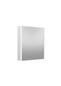 Spiegelschrank Welltime "Urban", wei&szlig;, B:58,2cm H:65cm T:12cm, FSC-zertifizierter Holzwerkstoff, Schr&auml;nke, Spiegelschrank, T&uuml;ren mit Soft-Close-Funktion, mit 2 Glaseinlegeb&ouml;den