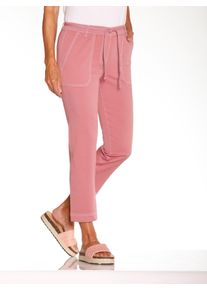 7/8-Jeans Classic Basics, Damen, Gr. 54, Normalgr&ouml;&szlig;en, rot (rosenholz), 98% Baumwolle, 2% Elasthan, unifarben, 7/8-L&auml;nge, Jeans 7/8-Jeans