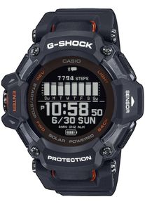 Smartwatch Casio G-SHOCK, orange (schwarz, orange, schwarz, orange), Smartwatches, Herren, Smartwatch, Solaruhr, Armbanduhr, Herrenuhr, Digitaluhr,Stoppfunktion, Weltzeit