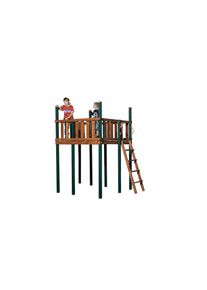 Spielturm-Erweiterung Weka "Tabaluga Spielturm 816 D", braun, Spielturm-Erweiterungen, Kinder, B/H/L: 160cm x 250cm x 167cm, Holzwerkstoff, Spielturm-Erweiterung, BxLxH: 164x167x250 cm, B:160cm H:250cm L:167cm