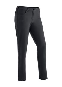 Funktionshose Maier Sports "Charlotte", Damen, Gr. 42, Normalgr&ouml;&szlig;en, schwarz, 91% Polyester, 9% Elasthan, Hosen Funktionshose, Damen Outdoorhose, elastische Hose mit Fleece Innenseite, Regular fit