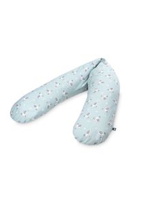 Julius Z&ouml;llner Stillkissen JULIUS Z&Ouml;LLNER "Schnecke", blau, B:25cm H:15cm L:190cm, Baumwolle, Funktionskissen, Stillkissen