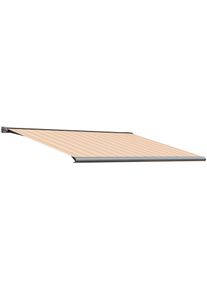 Kassettenmarkise Wismar "S-Compact", beige, B:600cm H:19cm, Polyacryl, Markisen, Kassettenmarkise