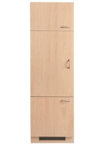 Wiho-K&uuml;chen K&uuml;hlumbauschrank WIHO K&Uuml;CHEN "Kiel", braun (buche dekor), B:60cm H:200cm T:57cm, Schr&auml;nke, K&uuml;hlumbauschrank, 60 cm breit