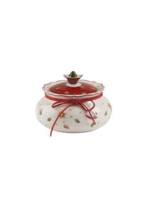 Villeroy & Boch Weihnachtsfigur VILLEROY & BOCH "Dose Toy's Delight &oslash; 13,6 cm bunt", bunt, Dekofiguren, Weihnachtsfigur