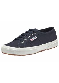 Sneaker Superga "Cotu Classic", Damen, Gr. 39, blau (navy, wei&szlig;), Textil, unifarben, Schuhe Sneaker, mit klassischem Canvas-Obermaterial