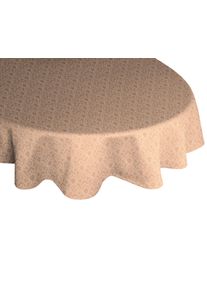 Tischdecke Adam "Urban Cactus" Gr. 1, braun, &Oslash;:145cm, Bio-Baumwolle, Tischdecken, Tischdecke, aus 100% Bio-Baumwolle