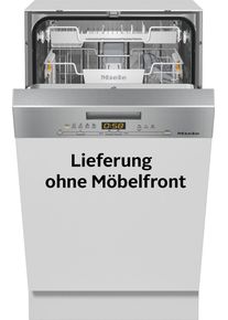 Miele teilintegrierbarer Geschirrsp&uuml;ler "G 5540 SCi SL Active", Energieeffizienz: E, silber (silberfarben), B:45cm H:81cm T:57cm, Geschirrsp&uuml;ler, teilintegrierbarer Geschirrsp&uuml;ler