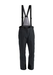 Skihose Maier Sports "Anton 2", Herren, Gr. 27, Kurzgr&ouml;&szlig;en, schwarz, 100% Polyester, Hosen Skihose, Herren Schneehose mit Hosentr&auml;gern, wind/wasserdicht, Regular Fit