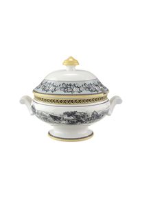 Villeroy & Boch Schale VILLEROY & BOCH "Sch&uuml;ssel mit Deckel Audun Ferme 2 l bunt", bunt, Sch&uuml;sseln, Schale