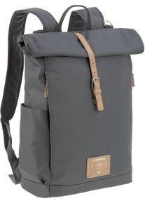 L&auml;ssig Wickelrucksack L&Auml;SSIG "Green Label, Rolltop, anthracite", Baby, Gr. B/H/T: 30cm x 46cm x 15cm, grau (anthrazit), Polyester, Rucks&auml;cke Wickelrucksack, PETA-approved vegan; zum Teil aus recyceltem Material