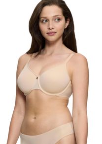 Minimizer-BH Triumph "Body Make-Up Essentials", Damen, Gr. 80, Cup F, beige, Microtouch, Obermaterial: 66% Polyester, 25% Polyamid, 9% Elasthan, Basic, BHs Minimizer-BH, reduziert optisch um eine Cup-Gr&ouml;&szlig;e, seidig weich, Microfaser