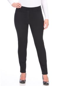 Jeansjeggings KjBRAND "JENNY", Damen, Gr. 46, N-Gr, schwarz, Denim/Jeans, Obermaterial: 78% Baumwolle, 18% Polyester, 4% Elasthan, unifarben, skinny fit lang, Jeans Jeansjeggings, angenehm weiche Quer-Stretch Qualit&auml;t