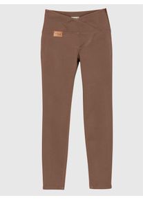 Bequeme Jeans Casual Looks, Damen, Gr. 52, Normalgr&ouml;&szlig;en, braun, 97% Baumwolle, 3% Elasthan, unifarben, lang, Jeans Bequeme Jeans